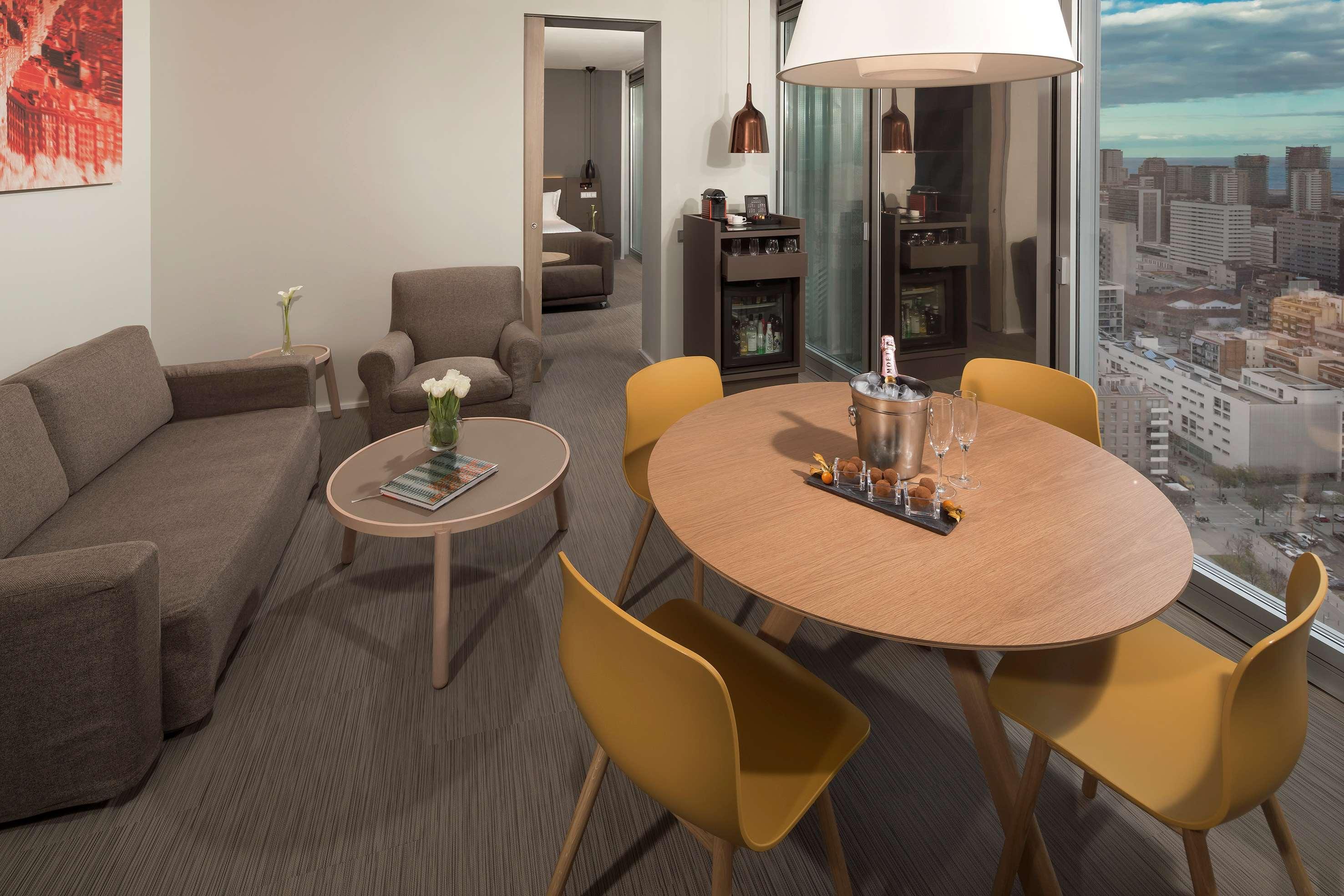 Melia Barcelona Sky 4* Sup Otel Dış mekan fotoğraf