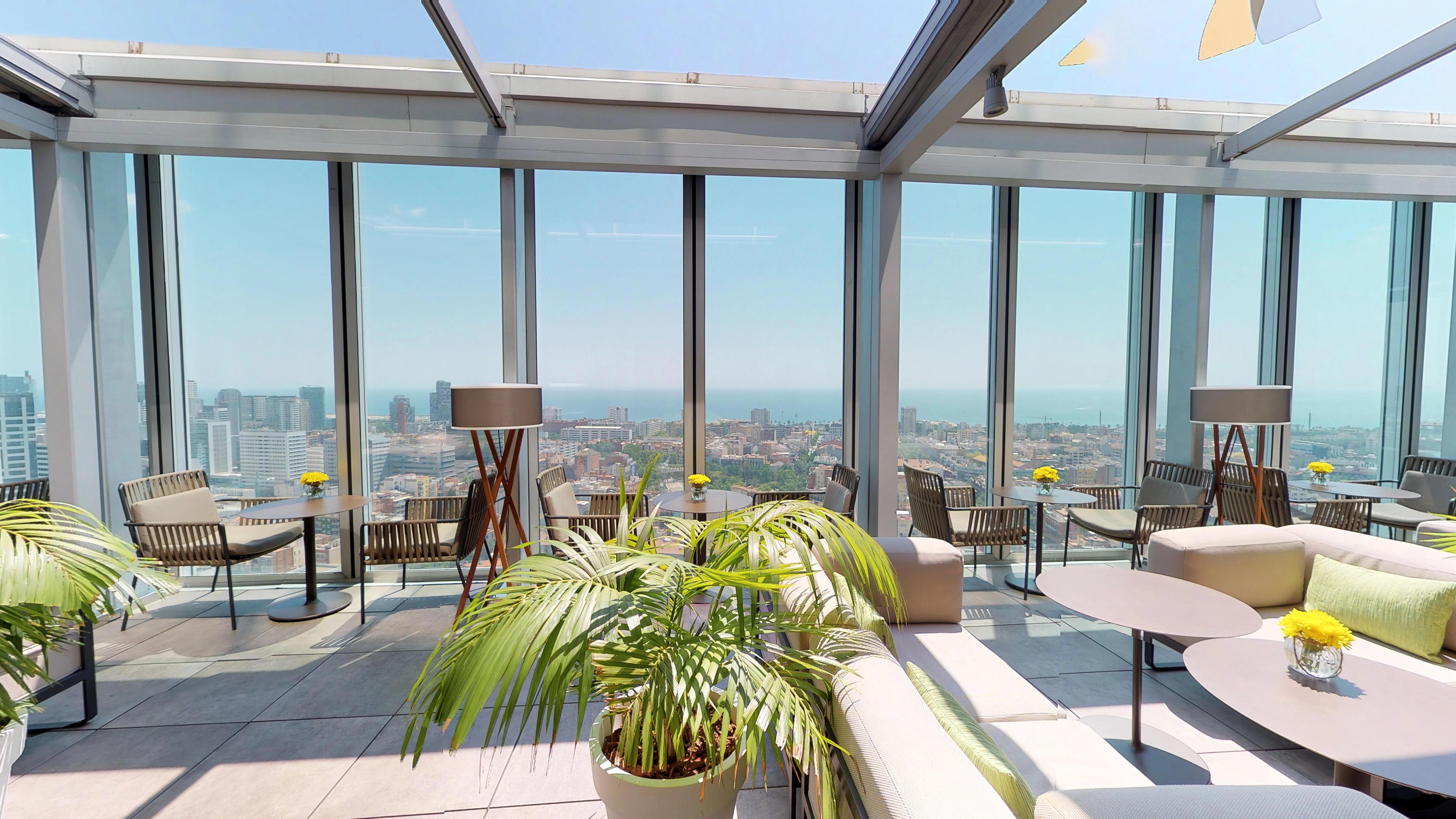 Melia Barcelona Sky 4* Sup Otel Dış mekan fotoğraf