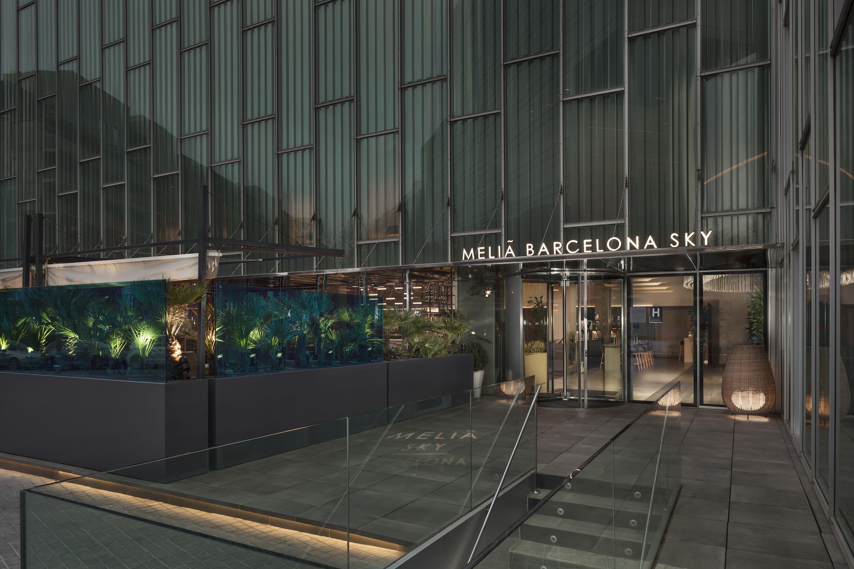 Melia Barcelona Sky 4* Sup Otel Dış mekan fotoğraf